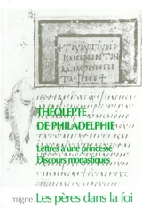 Lettres à une princesse. Discours monastiques - Théolepte de Philadelphie