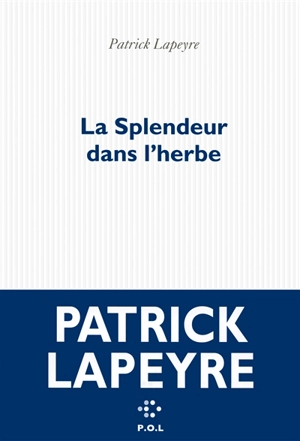 La splendeur dans l'herbe - Patrick Lapeyre