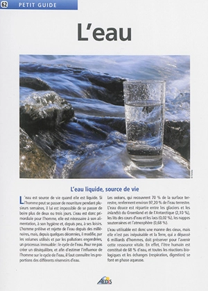 L'eau - Dominique Decobecq