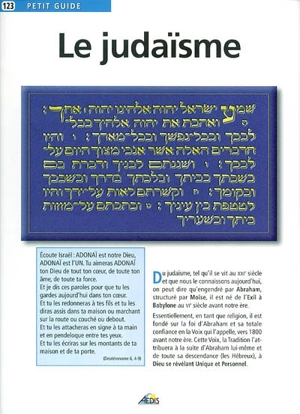 Le judaïsme - André Lagaillardie
