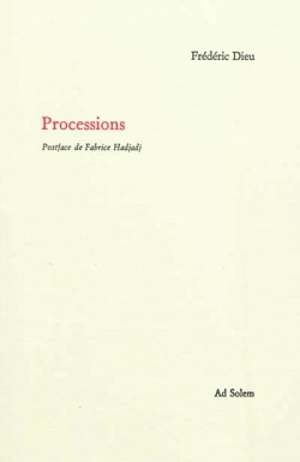 Processions - Frédéric Dieu