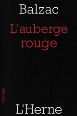 L'auberge rouge - Honoré de Balzac