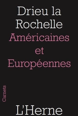 Américaines et Européennes - Pierre Drieu La Rochelle