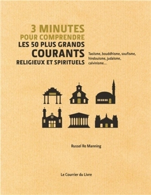 3 minutes pour comprendre les 50 plus grands courants religieux et spirituels : taoïsme, bouddhisme, soufisme, hindouisme, judaïsme, calvinisme... - Russell Re Manning