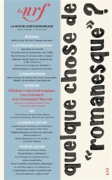 Nouvelle revue française, n° 630