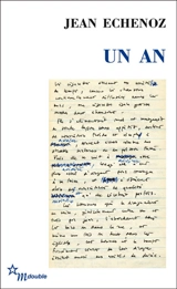 Un an - Jean Echenoz