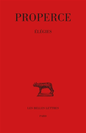 Elégies - Properce