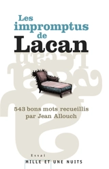 543 impromptus de Jacques Lacan - Jacques Lacan