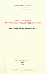 Ausone en 2015 : bilan et nouvelles perspectives