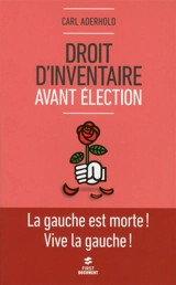 Droit d'inventaire avant élection - Carl Aderhold