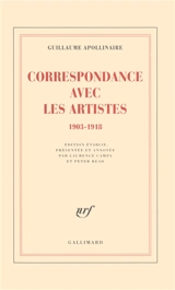 Correspondance avec les artistes : 1903-1918 - Guillaume Apollinaire