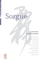 Sorgue, n° 1. Le retrait dans la création poétique