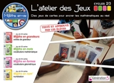 M@ths en vie, l'atelier des jeux, cycles 2-3 : des jeux de cartes pour ancrer les mathématiques au réel - Carole Cortay