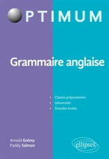Grammaire anglaise - Arnold Grémy