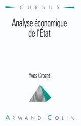 Analyse économique de l'Etat - Yves Crozet