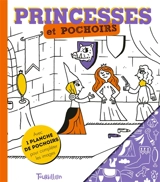 Princesses et pochoirs : à l'aide du pochoir, imagine, dessine, colorie... les princesses dans tous leurs états ! - Emmanuel Kerner