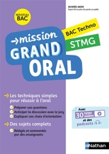 Mission grand oral, bac techno, STMG : nouveau bac - Olivier Jaoui