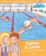 Emma & Lucas font de la natation - Clémence Masteau