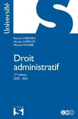Droit administratif : 2020-2021 - Patrice Chrétien