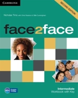 Face2face Intermediate Workbook With Key - Tims, Nicholas