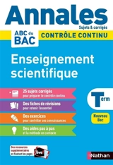 Enseignement scientifique terminale : contrôle continu : nouveau bac - Nicolas Coppens