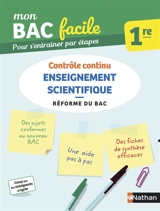 Enseignement scientifique 1re : contrôle continu : réforme du bac - Nicolas Coppens