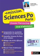 Mission Sciences Po Paris : dossier Parcoursup, oral d'admission - Olivier Jaoui