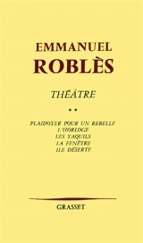 Théâtre. Vol. 2 - Emmanuel Roblès