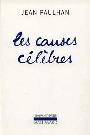 Les causes célèbres - Jean Paulhan