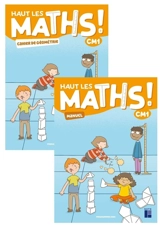 Haut les maths ! CM1 : manuel + cahier de géométrie - Marie-Sophie Mazollier