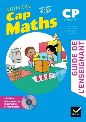 Cap maths, CP, cycle 2 : guide de l'enseignant - Georges Combier