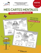 Mes cartes mentales pour enseigner les maths, cycle 2, CP, CE1, CE2 : 80 cartes mentales reproductibles - Stéphanie Eleaume-Lachaud