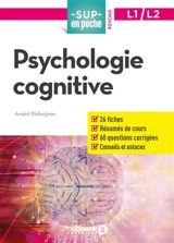 Psychologie cognitive - André Didierjean