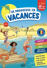 Je progresse en vacances, 4e à 5e primaire : 9-10 ans - Eric Montigny