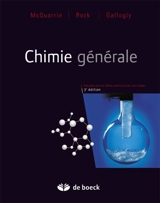 Chimie générale - Donald Allan McQuarrie