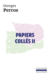 Papiers collés. Vol. 2 - Georges Perros