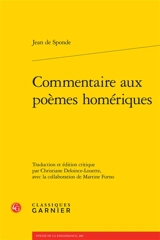 Commentaire aux poèmes homériques - Jean de Sponde