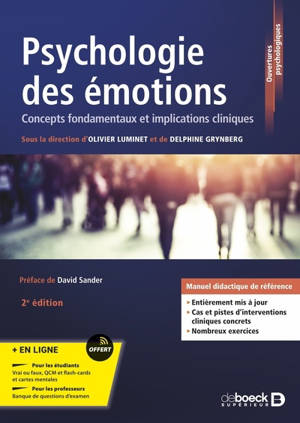 Psychologie des émotions : concepts fondamentaux et implications cliniques