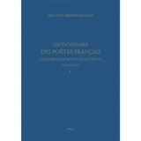 Dictionnaire des poètes français de la seconde moitié du XVIe siècle, 1549-1615. L - Jean-Paul Barbier