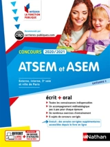 ATSEM et ASEM, concours 2020-2021 : externe, interne, 3e voie et ville de Paris, catégorie C : écrit + oral - Louisa Rebih