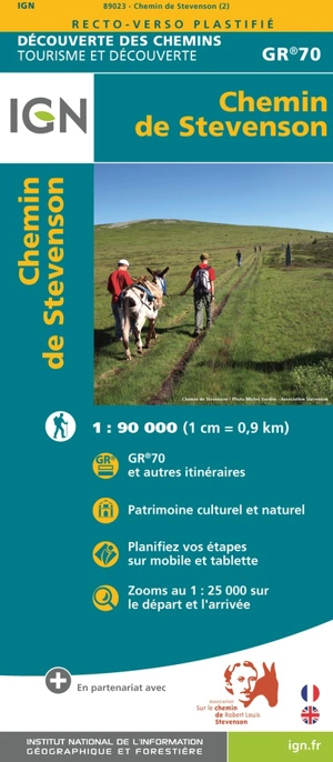 GR70 - CHEMIN DE STEVENSON - Collectif