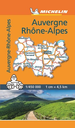 CARTE MINI CR AUVERGNE RHONE ALPES - Collectif