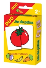 Les fruits et légumes : jeu de paires