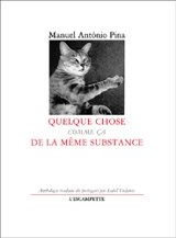 Quelque chose comme ça de la même substance - Manuel António Pina