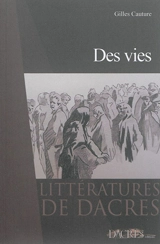 Des vies - Gilles Cauture
