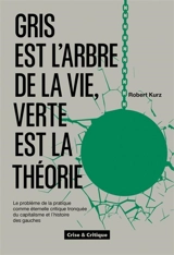 Gris est l'arbre de la vie, verte est la théorie : le problème de la pratique comme éternelle critique tronquée du capitalisme et l'histoire des gauches - Robert Kurz