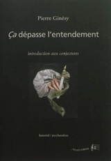 Ca dépasse l'entendement : introduction aux conjectures - Pierre Ginésy