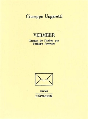 Vermeer - Giuseppe Ungaretti