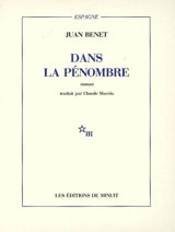 Dans la pénombre - Juan Benet