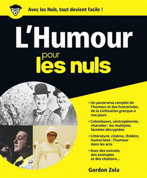 L'humour pour les nuls - Gordon Zola